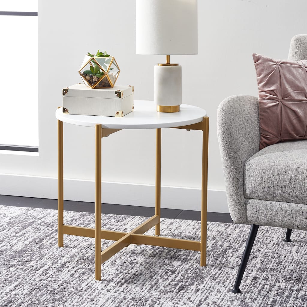 SAFAVIEH Mintie Accent Table - 20" W x 20" D x 20" H - 20Wx20Dx20H