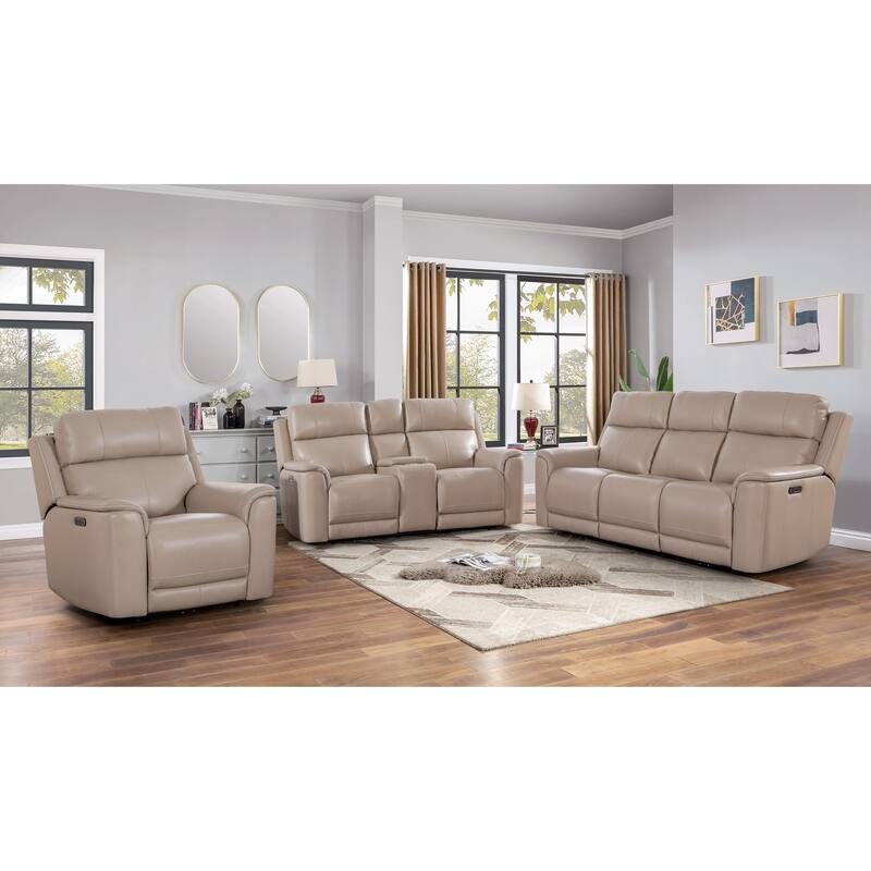 Riley Top Grain Italian Leather Recliner Chair