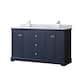 Option Dark Blue / Polished Chrome Hardware