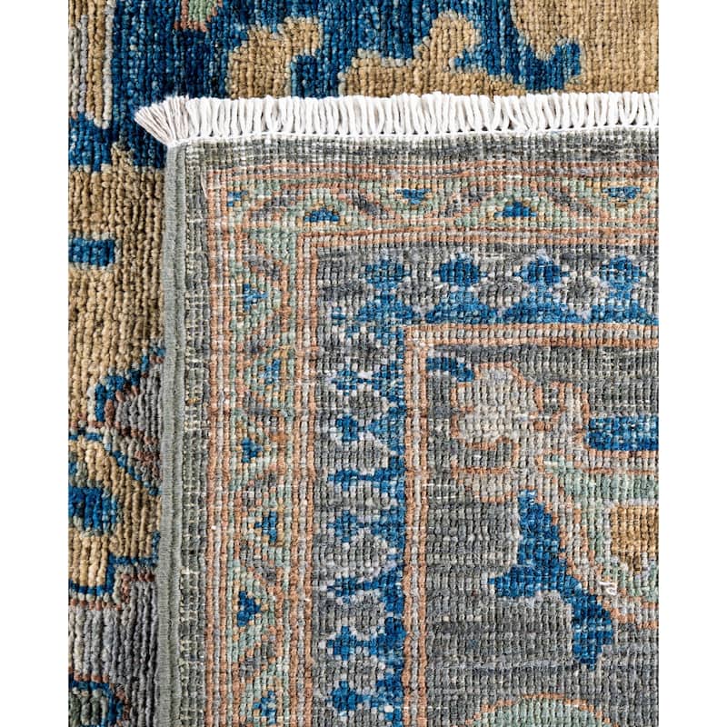 Serapi One-of-a-Kind Hand-Knotted Area Rug - Gray - 8' 10" x 11' 10"