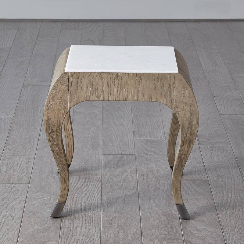 Paris Spot Table-Grey Sandblasted Oak