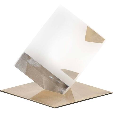 Lareina I Clear Glass Cube - 4"L x 4"W x 4"H