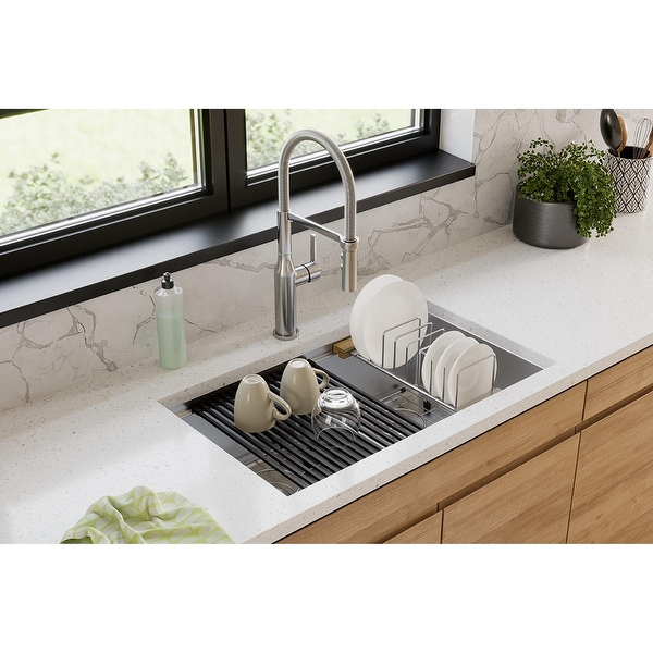 Elkay Crosstown Black Silicone 11 7 8