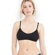 preview thumbnail 1 of 12, The Everyday Nursing Maternity Wireless Bra Black - L