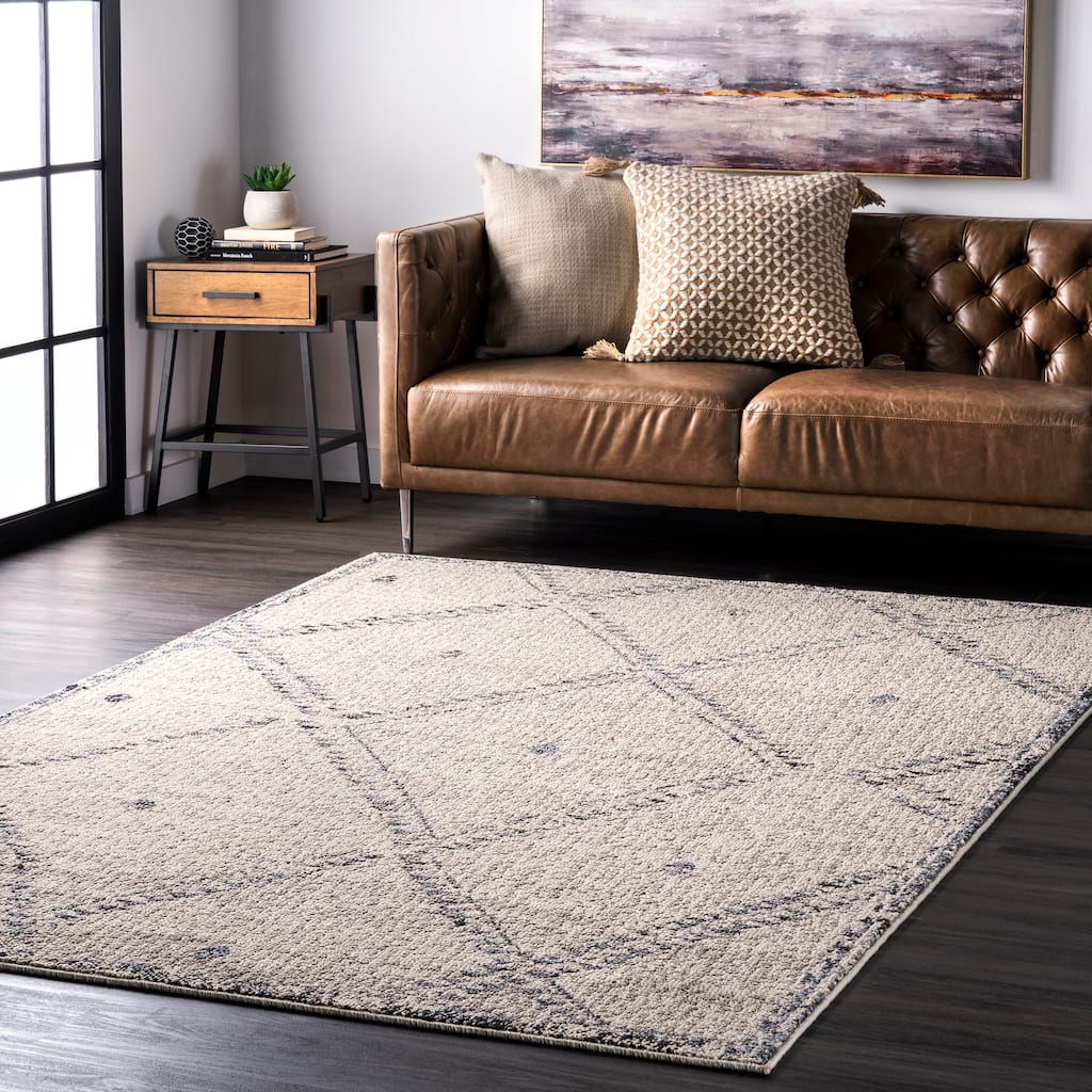 Nuloom Blaine Dotted Diamond Area Rug