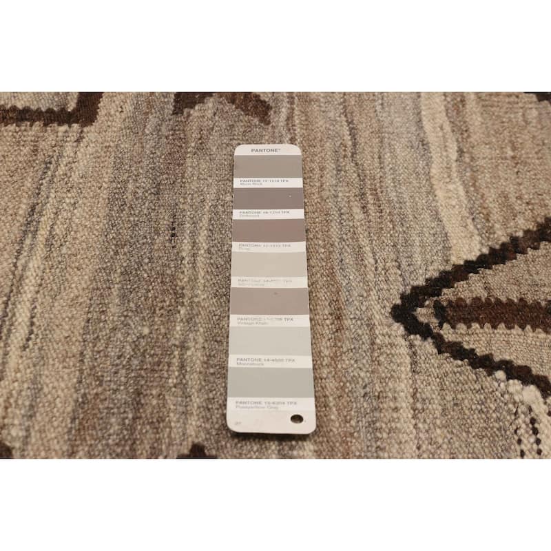 Sivas Taupe Kilim 5'0" x 6'4" - 5'0 x 6'4