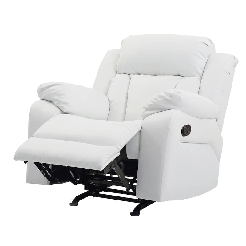 Copper Grove Sorgenfri Faux Leather Rocker Recliner Chair