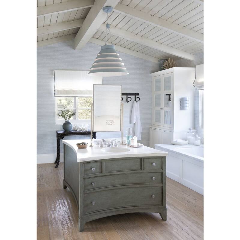 POINT DUME® Surfrider Collection Maliblue Large Pendant - 24.875 in x 24.875 in x 26.5 in