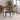 Set of 2 Hand Scraped Cross Back Indoor Dining Chairs