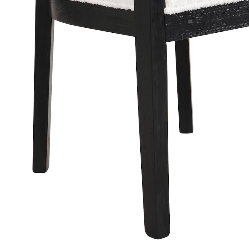 Ladieu Fabric and Wood Tub Dining Chairs （Set of 2）by Christopher Knight Home
