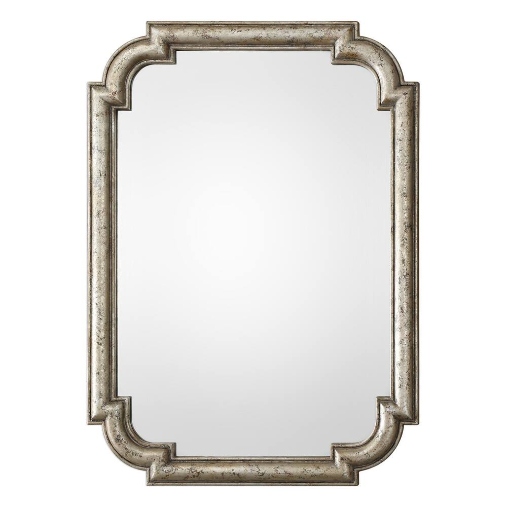 Uttermost Calanna Distressed Traditional Wall Mirror by David Frisch
