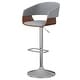 preview thumbnail 11 of 43, WYNDENHALL Calinda Mid Century Modern 33 inch Adjustable Swivel Bar Stool