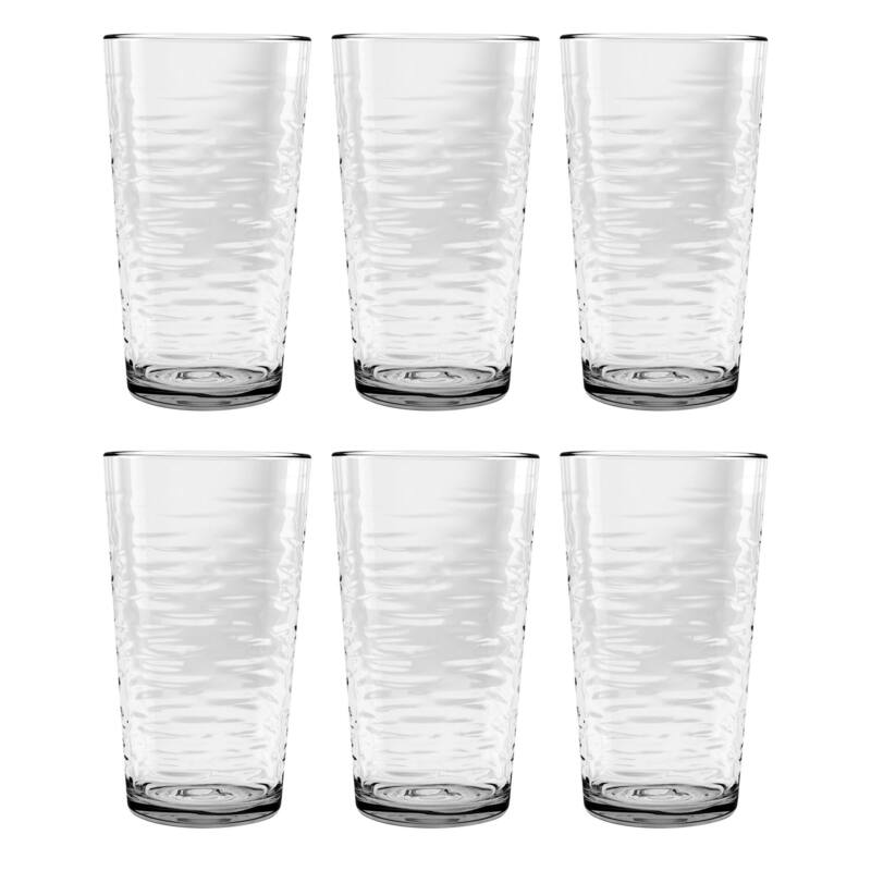 Abode Homewares Foundry Jumbo, 20.6 oz. Set of 6 - Grey