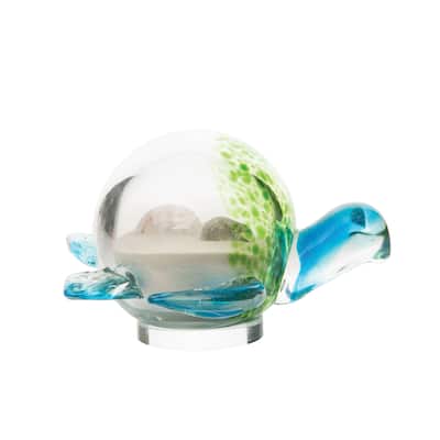 Glass Turtle Figurine