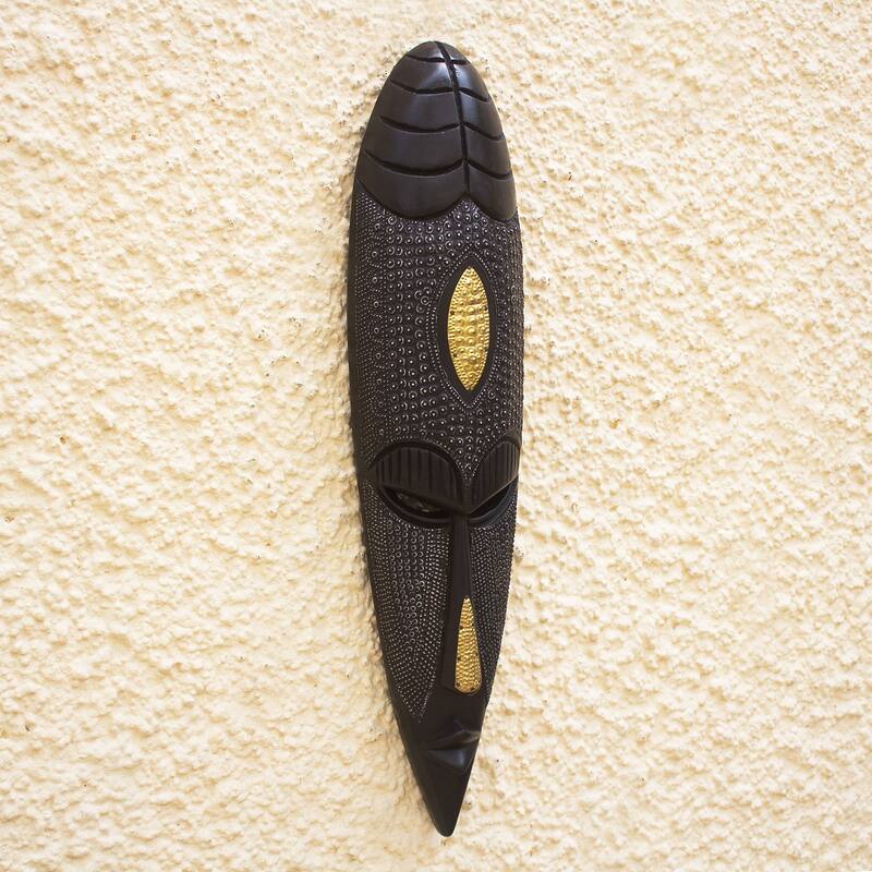 Novica Handmade Strength In Unity African Wood Mask