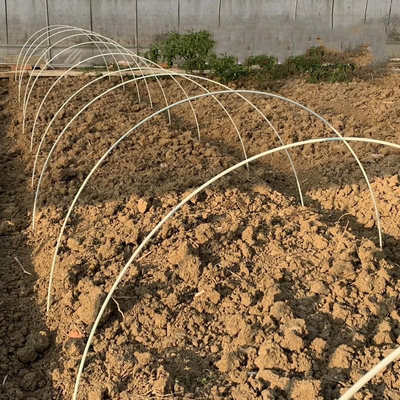 Agfabric Fiberglass Garden Greenhouse Hoops, Removable Plant Grow Support Tunnels for Garden Fabric, (24-Pack)