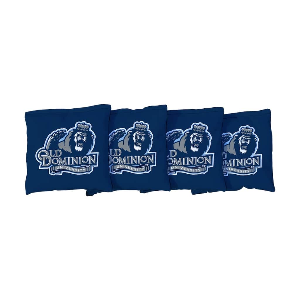 Old Dominion Monarchs Blue Cornhole Bags
