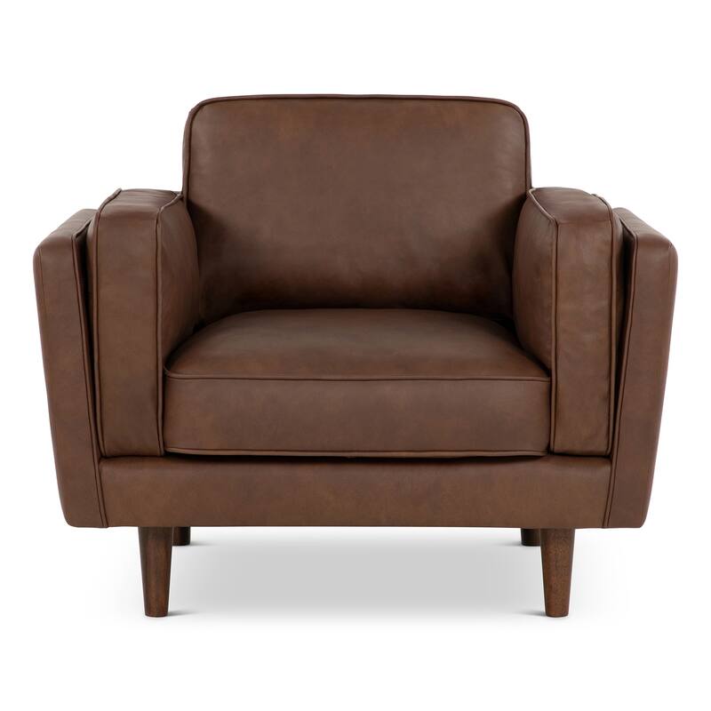 Brooklyn Accent Chair - Dark Brown