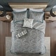 preview thumbnail 16 of 72, Madison Park Whitman Reversible Oversized 5-piece Jacquard Bedspread Quilt Set with Shams and Embroidered Throw Pillows