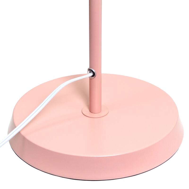 Metal Adjustable Spotlight Floor Lamp with Rotary Switch - 10.55 x 7.87 x 54.72 in. (L x W x H)