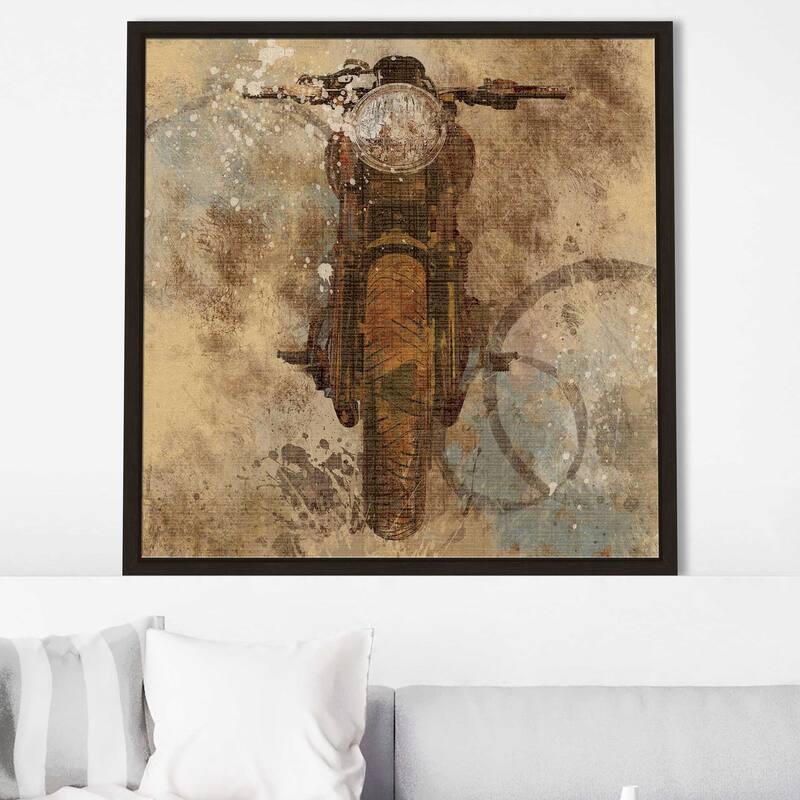 "Live to Ride II" by Carol Robinson Print on Floating Canvas