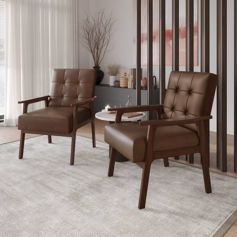 CraftPorch Modern 2- Pieces Accent Chairs