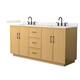 Option Light Oak / Giotto Quartz Top / Matte Black
