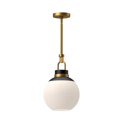 Alora Lighting PD520512OP Copperfield 12" Wide Pendant with Opal Glass