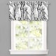 preview thumbnail 13 of 15, Porch & Den Pagosa Tree Branch Lined Window Valance