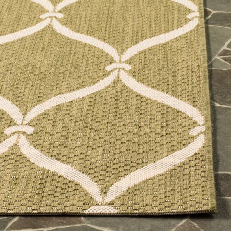 SAFAVIEH Courtyard Liya Indoor/ Outdoor Waterproof Patio Backyard Rug