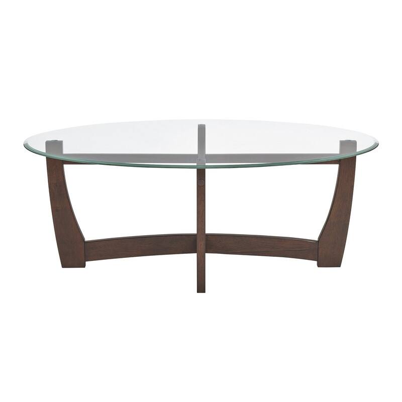 Tempered Glass Coffee Tables - Modern Minimalist Center Tables for Living Room, Office & Apartment