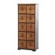 preview thumbnail 2 of 17, Brown Wood Rustic Chest 44 x 19 x 12
