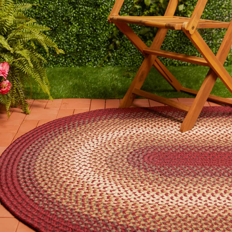Norfolk Flat-braided Indoor/ Outdoor Rug