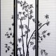 preview thumbnail 3 of 3, Elegant 70" Tall 3-Panel Bamboo Design Room Divider Screen