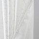 preview thumbnail 3 of 12, Brighton Abstract Leaves Foil Print Window Curtain Set