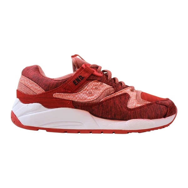 saucony grid 9000 red noise