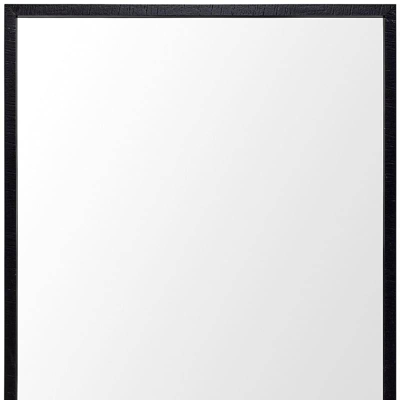 HomeRoots 42" Black Framed Bathroom Vanity Mirror - 31.50 in. x 41.50 in. x 1.75 in.