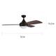 Porch & Den Nebeker 52-inch LED Ceiling Fan with Remote Control