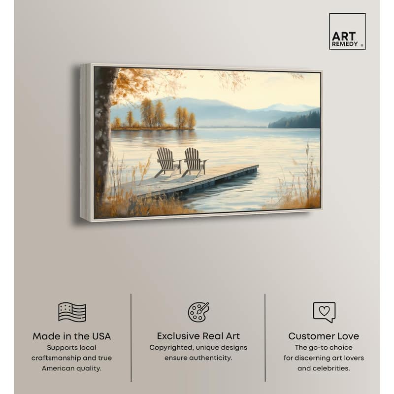 Lake of Dreams Canvas by Art Remedy