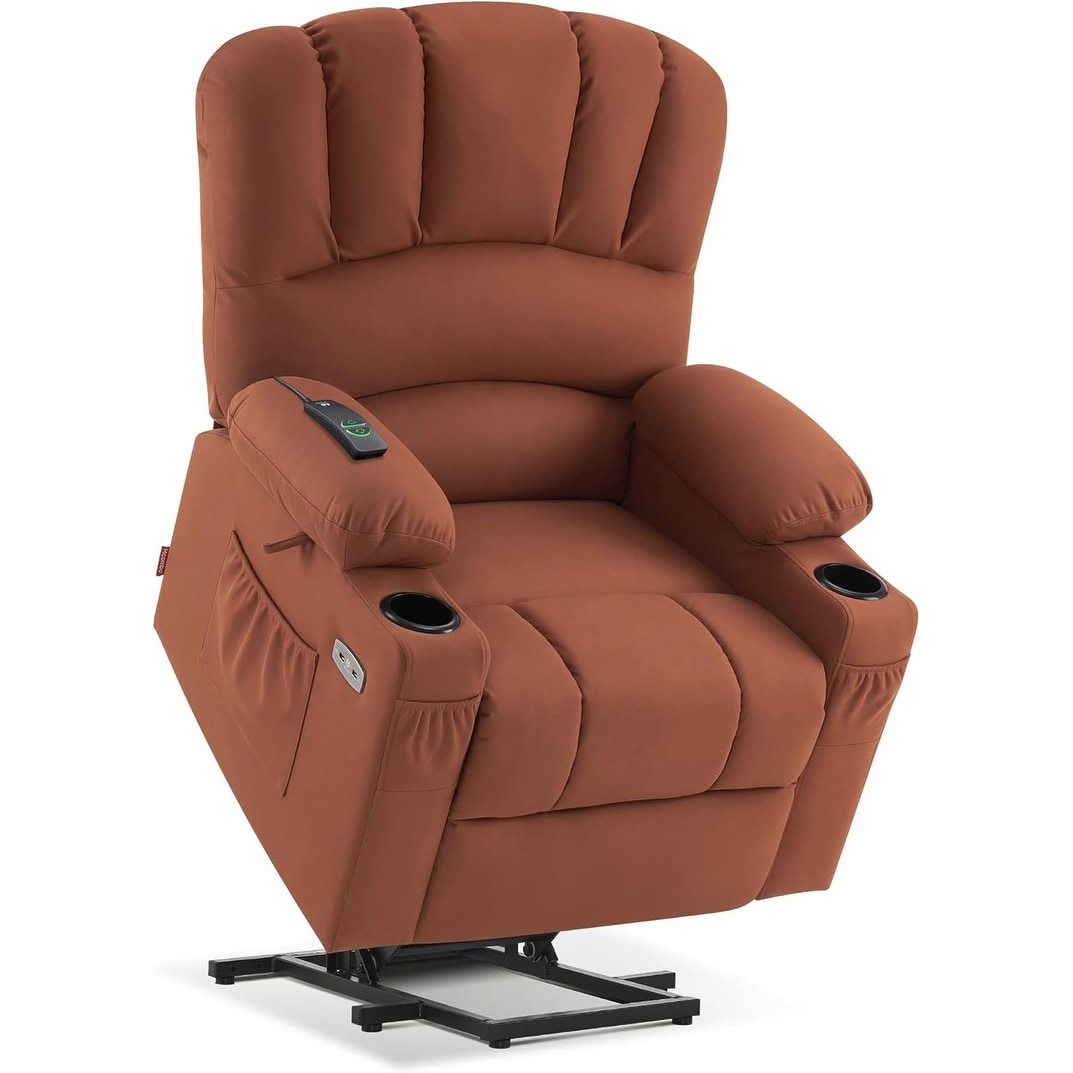 Mcombo Electric Power Lift Recliner Chair Sofa Massage and Heat