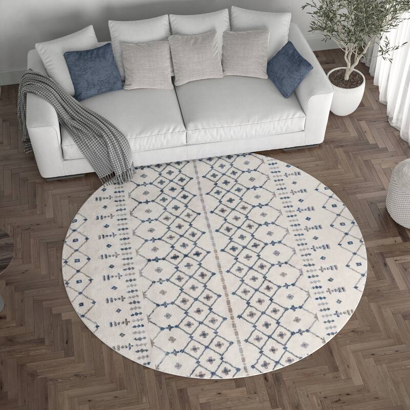 Carrington Transitional Geometric Indoor Area Rug