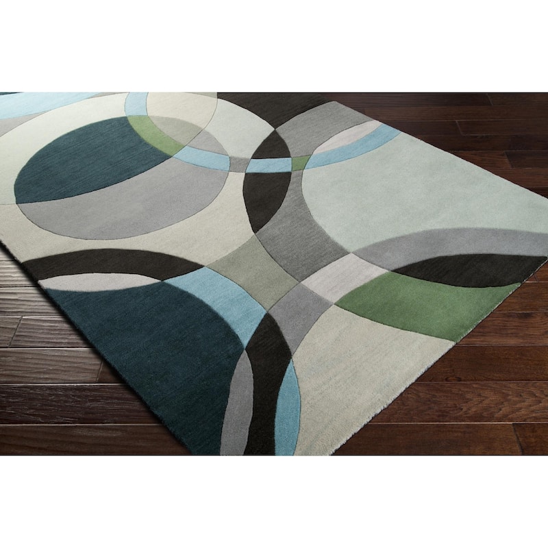 Livabliss Forum Mid-Century Geometric Hand Tufted Area Rug