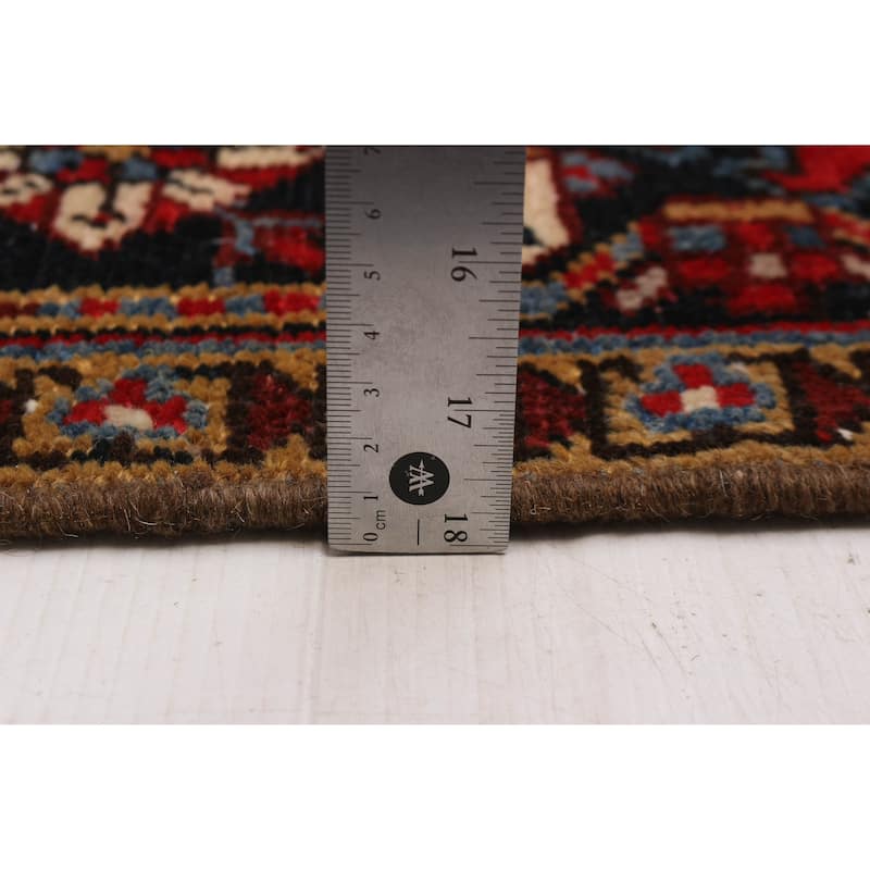 ECARPETGALLERY Hand-knotted Sarabi Red Wool Rug - 7'9 x 11'5