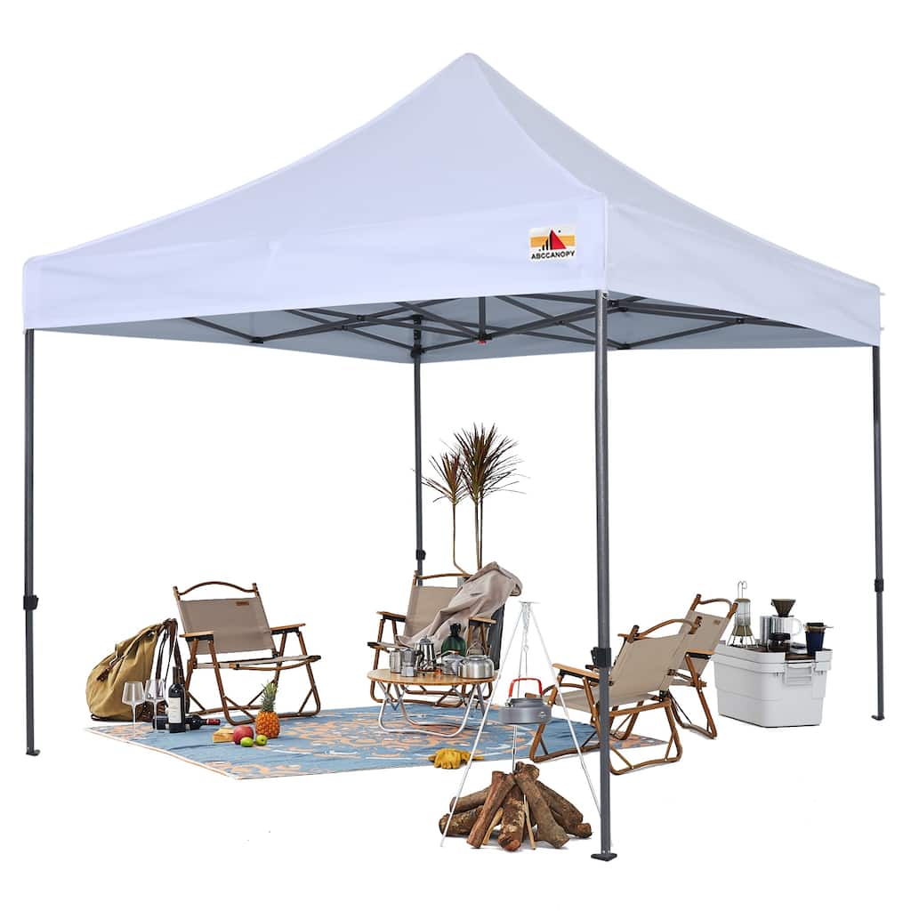 ABCCANOPY Outdoor Commercial Metal Patio Pop-Up Canopy - 10ftx10ft