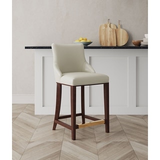 Manhattan Comfort Modern Shubert Upholstered Counter Stool