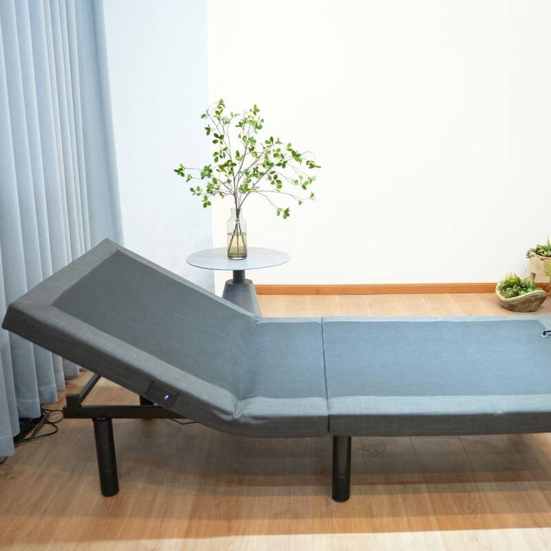 Adjustable Bed Frame for Storage Beds, Zero G, USB Charging Station, Wireless Remote Head and Foot Incline
