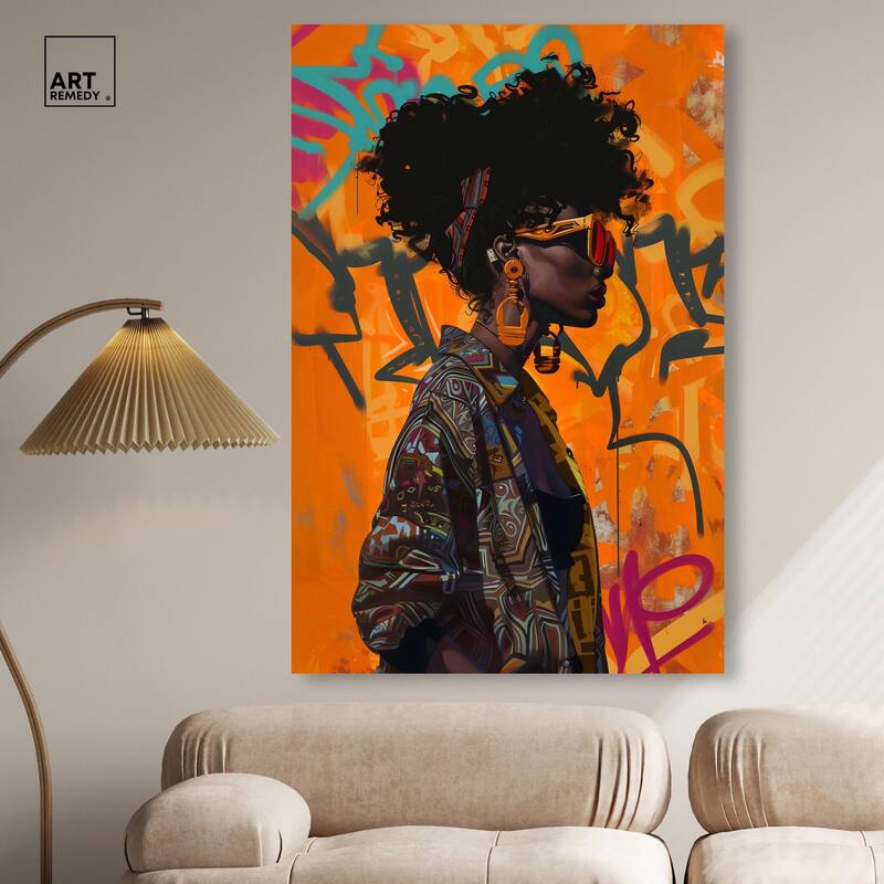 Street Wear Canvas by Art Remedy, Gallery Wrapped