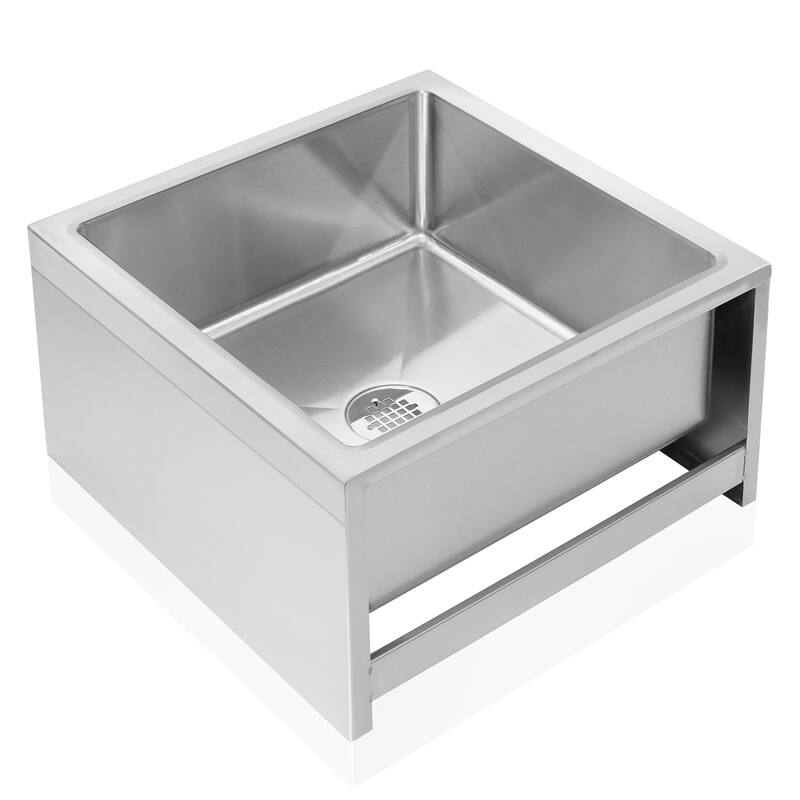 Stainless Steel Floor Mop Sinks NSF Certified