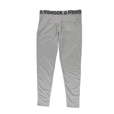 Reebok Mens Thermal Base Layer Athletic Pants,, Grey, X-Small
