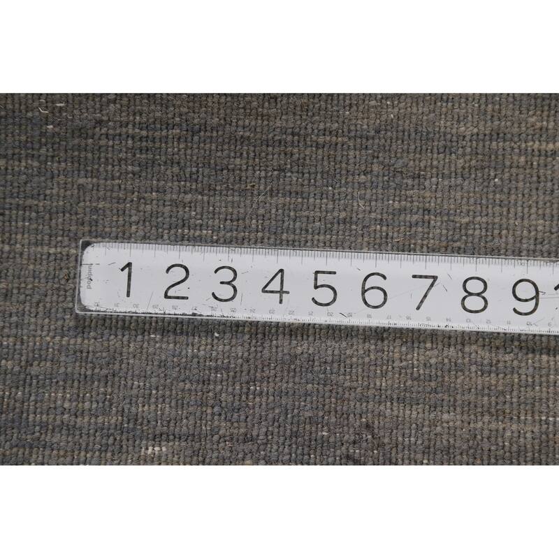 Gabbeh Modern Foyer Rug Hand-Knotted Accent Wool Carpet - 2'8"x 4'0"